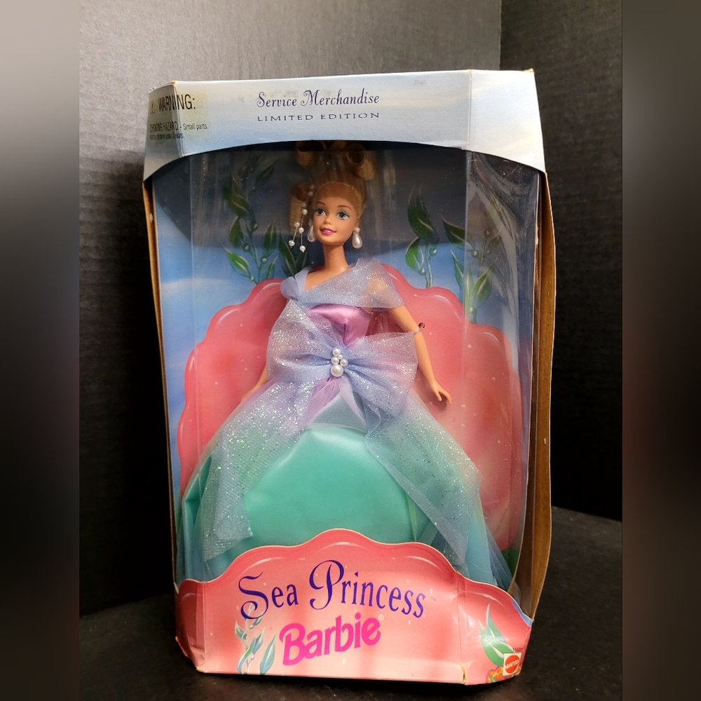 1996 Service Merchandise Limited Edition Sea Princess Barbie #15531